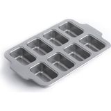 Kitchenaid 8´Li Mini Dikdörtgen Kek Kalıbı - Gri