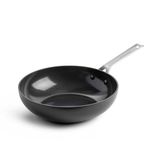 Kitchenaid Alu Magn Mat Siyah 28 cm Wok Tava
