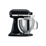 KitchenAid Artisan 4,8 L Stand Mikser 300 W Güç Siyah Renk Paslanmaz Çelik Materyal 5KSM175PS - Onyx Black