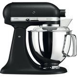 Kitchenaid Artisan 4,8 lt Stand Mikser 5Ksm175Ps 300 W Güç ve Paslanmaz Çelik Kase Özellikleriyle - Cast Iron Black
