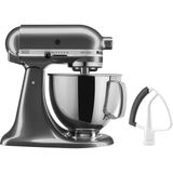 KitchenAid Artisan Series 5 Kurt Tilt-Head Stand Mixer With Flex Edge Beater - Siyah