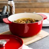 Kitchenaid Döküm Demir Tencere Kırmızı 26 cm - 5.2 L - 5,2 Lt