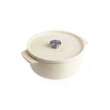 Kitchenaid Döküm Demir Tencere Krem 26 Cm - 5.2 L