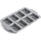 KitchenAid Gri Alüminyum 8´li Mini Dikdörtgen Kek Kalıbı - Standart
