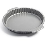 KitchenAid Gri Tart/Kiş Kalıbı 28 cm Yapışmaz Kaplama ile Kolay Temizlik ve Dayanıklılık Sunar