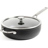 Kitchenaid Güçlendirilmiş Dövme Alüminyum Kulp Destekli Tava 28 cm - Renk - Siyah