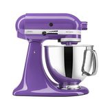 Kitchenaid KSM150PSGP Artisan Serisi 5qt. Stand Mixer With Pouring Shield - Grape - Siyah