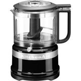 KitchenAid Mini Mutfak Robotu 240 W 0,9 Lt – Kompakt Hafif Tasarım, 2 Hız, Onyx Black, Bulaşık Makinesinde Yıkanabilir - Siyah
