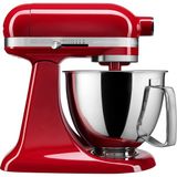 KitchenAid Mutfakaid Artisan Mini 3.5 Quart Tilt-Head Stand Mixer - KSM3316X - Empire Red - Siyah