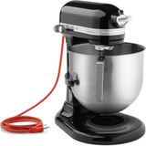 KitchenAid Mutfakaid Nsf Sertifikalı Ticari Serisi 8-Qt Bowl Asansör Stand Mixer - KSM8990 - Siyah