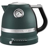 Kitchenaid Pebbled Palm-EPP Artisan 1,5 lt Su Isıtıcısı Yeşil Renkli 5KEK1522 Otomatik Kapanma ve Açık Rezistans