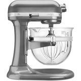Kitchenaid Pro 600 Deluxe Stand Mixer, Metallic Chrome, 6 Qt - Siyah