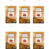 Kitchenboost Amber Çok Amaçlı Koku Kesesi -6 Lı Askılı Ayakkbılık - Dolap Içi Parfüm Kokusu Kesesi