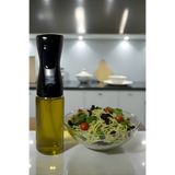 Kitchera Home Dozajlı Sprey Başlıklı Cam Yağdanlık 250 ml Airfryer Uyumlu Zeytinyağı Püskürtücü Şık Yağdanlık