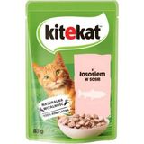 Kitekat Gravy Sos Içinde Somonlu Yetişkin Kedi Konservesi 85GR - Karışık