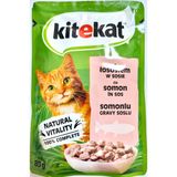 Kitekat Somonlu Yaş Kedi Maması Pouch 85 gr *28 Ekonomik Mama Seg