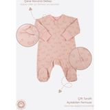 Kitikate Organik Pinkwing Patikli Tulum Pembe - 1 - 3 Ay