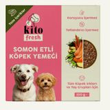 Kito 250 gr 10 Adet Fresh Somon Etli Köpek Maması