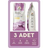 kito 3 Adet - 2 Kg Doğal Besi Kuzu Etli Yavru Kedi Maması