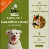 Kito Fresh Tavuk Etli 250 gr Köpek Maması