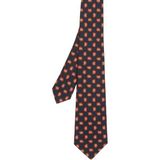 Kiton Çok Renkli Desenli Ipek Kravat - Standart