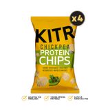 KITR 4'lü Sebze Yeşillikleri Çeşnili Yüksek Proteinli Nohut Cipsi 4X50G