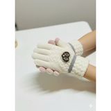 Kitti 25240-03 Kız Çocuk Örme Triko Eldiven 9-12 Yaş