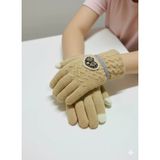 Kitti 25240-04 Kız Çocuk Örme Triko Eldiven 9-12 Yaş