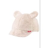 Kitti 4-8 Yaş Çocuk Peluş Şapka Bej