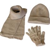 Kitti 4-8 Yaş Unisex Çocuk Atkı Bere Eldiven 3'Lü Takım