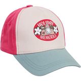 Kitti Kız Çocuk Şapka 6-9 Yaş Pembe-Mint - Standart
