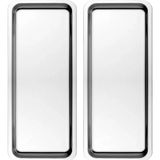 Kittiwake Home Life 2 Adet Gümüş Dar Dikdörtgen Metal Sunum Tepsisi 33X13 cm – Paslanmaz Çelik Düz Çay Kahve Tatlı Servis Tepsisi Seti