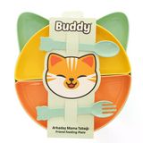 Kitty Mama Tabağı - 7 Parça Tropik (3 Adet)