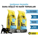 Kityus 2’li Avantaj Paketi - Marsilya Sabunu Kokulu Sodyum Bentonit Kedi Kumu 2X10L İnce Taneli Topaklaşan