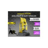 Kityus Extra Topaklanan, İnce Taneli, Tozsuz, Aktif Karbonlu Bentonit Kedi Kumu 10kg
