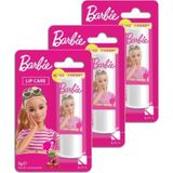 Kiva Barbie Kiraz Aromalı Dudak Koruyucu Lipcare 5 Gr (3 Adet)