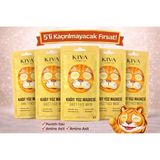Kiva Kedi 5’li Kağıt Yüz Maskesi Seti Kolajen Amino Asit Sheet Face Mask Cilt Bakım Maskesi