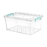 Kivi Home 6 No Maxi Box Şeffaf Plastik Saklama Kabı Kutusu 20 Litre 32/48/20 Ölçülerle Çok Amaçlı Kullanım