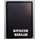 Kıvılcım Plastik ve Reklam Ürünleri 10 Adet B2 Ölçü 50X70 cm Siyah Alüminyum Rondo Çerçeve