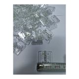 KIVILCIM PLASTİK VE REKLAM ÜRÜNLERİ ŞEFFAF MENTEŞE - PLEKSİ MENTEŞE 3x3,5 cm (KIRILMAZ) 50´Lİ PAKET