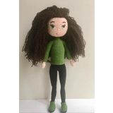 Kıvırcık Bebek Amigurumi Organik Oyuncak