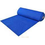 Kıvırcık Kapı Önü Dış Mekan Paspas / Kalınlık : 14 Mm. / En : 1.20 M. - Boy : 2 Metre / Mavi - 120 x 200 cm