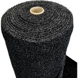 Kıvırcık Kapı Önü Dış Mekan Paspas / Kalınlık : 14 Mm. / En : 1.20 M. - Boy : 2 Metre / Siyah