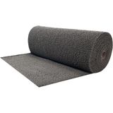 Kıvırcık Kapı Önü Dış Mekan Paspas / Kalınlık : 14 Mm. / En : 1.20 M. - Boy : 5 Metre / Gri - 120 x 500 cm