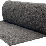 Kıvırcık Kapı Önü Dış Mekan Paspas / Kalınlık : 14 Mm. / En : 1.20 M. - Boy : 5 Metre / Gri