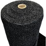 Kıvırcık Kapı Önü Dış Mekan Paspas / Kalınlık : 14 Mm. / En : 1.20 M. - Boy : 5 Metre / Siyah