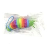 Kivrilabilen Renkli Plastik Salyangoz Anahtarlik Yesil