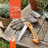 Kiwi Garden KGSW-7401 Katlanır Budama Testeresi Yüksek Karbon Çelik Bıçak 7tpı Keskin Diş - Gri - Turuncu