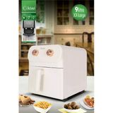 Kiwi Kaf-5559 9 Lt Yağsız Fritöz - Krem