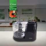 Kiwi KC-8217 Siyah 350 ml Paslanmaz Çelik Bıçaklı Mini Gıda Doğrayıcı